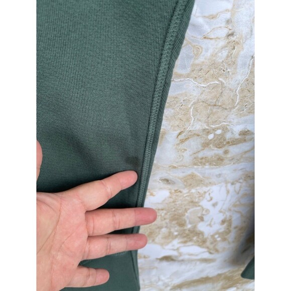 “Free City  ‘FLOW’ French Terry Logo Sweatpants – Small, Olive Green - Picture 3 of 10